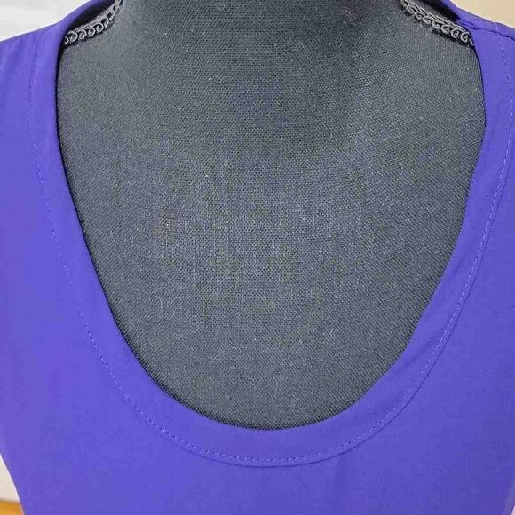 Soprano Cap Sleeve Scoop Neck Blouse - Picture 4 of 6